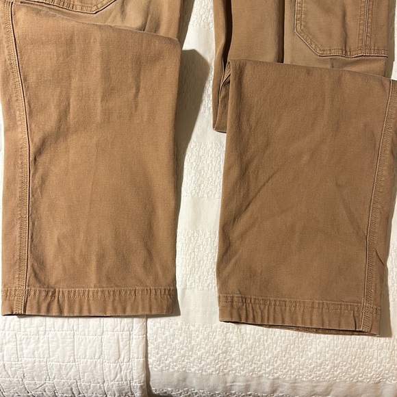 Duluth Trading Co Pants Mens Duluthflex Fire Hose Ultimate Relaxed Fit Cargo Pants 33 34